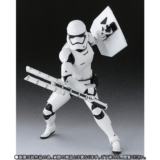 S.H. Figuarts Star Wars First Order Stormtrooper With Shield and Baton Action Figure