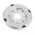 thumbnail image 1 of 2x Cubierta Decorativa Del Interruptor De Parada De Arranque Del Motor Del Coche Apta Para La Mayoría De Los Accesorios De Los Coches Letra Plateada 2 piezas, 1 of 8