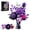 Purple Bouquet (510PCS), variant on Joycrown Bouquet Building Set, 18 Purple Roses Botanical Building Blocks for Adult Women Girls,Gothic Artificial Flowers Home Office Decor,Gift for Valentines Mother's Day, Purple(815pcs+)