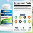 thumbnail image 2 of Best Naturals Broccoli Sprouts Extract 1000 mg 120 Capsules, 4.35, 2 of 8