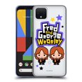 thumbnail image 1 of Head Case Designs Officially Licensed Harry Potter Deathly Hallows XXVIII Fred & George Weasley Soft Gel Case Compatible with Google Pixel 4, 1 of 7
