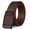 Matte Coffee, variant on Ratchet Belt for Men Nylon Web Work Belt with Automatic Buckle,Black,Waist 32"-38"