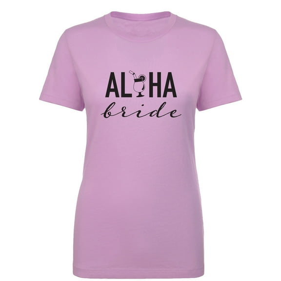 Aloha Bride (cocktail) Womens crewneck tee