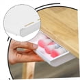 thumbnail image 5 of Cajón Autoadhesivo para Guardar Maquillaje y Lápices Debajo del Escritorio, Bandeja Organizadora Oculta, Organizador Que Ahorra Espacio., 5 of 5