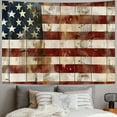thumbnail image 2 of American Flag Tapestry Wall Hanging Vintage Retro Stars and Stripes USA Flag Tapestry Wall Tapestry for Dorm Bedroom Living Room College, 2 of 6