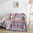 thumbnail image 5 of LHSHID Gifts for Mom from Daughter Son Blanket Flannel Soft and Comfortable Anti static Bed Sofa Blanket 60x80in, 5 of 5