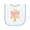 White and Light Blue, variant on Inktastic Karate Princess Girls Martial Arts Baby Terry Cloth Bib