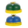 thumbnail image 1 of Hand Bell Service Table Bell Stainless Steel Training Pets Medical Practice 2Pcs, 1 of 1