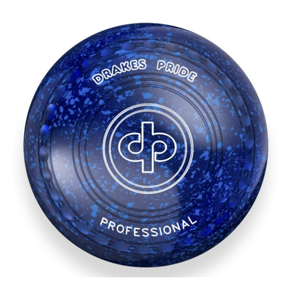 Drakes Pride Professional bowls - Blue / Blue, Gripped, Size 2, Heavy