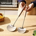 thumbnail image 6 of Stainless Steel Mushroom Spatula - Durable & Ergonomic Design for Perfect Stir-Frying, 6 of 9