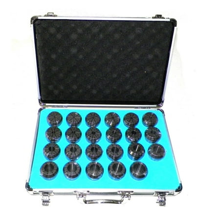 

23 PCs ER40 COLLETS SET 1/8 to 1 FOR MILLING LATHE PRIME QUALITY ER 40 COLLET