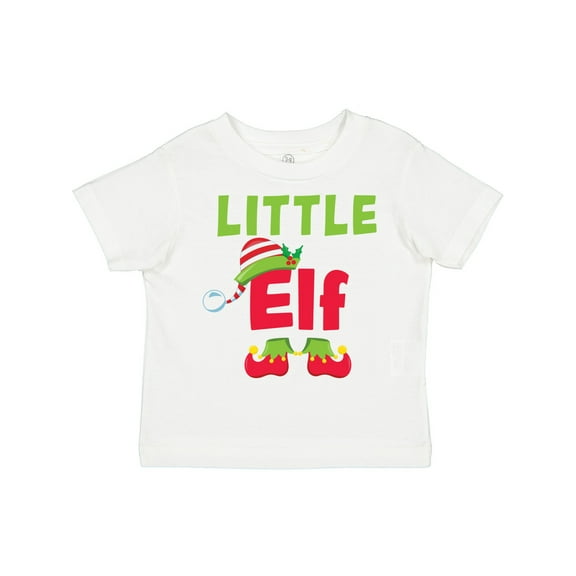Inktastic Christmas Little Elf Boys or Girls Toddler T-Shirt