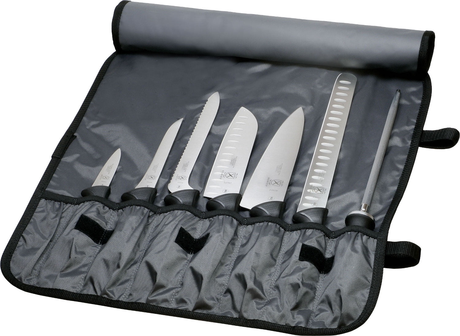 Mercer Millennia 8 Piece Knife Roll Set