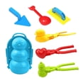 thumbnail image 1 of Vogacara Snowball Maker Clip Cute Cartoon Shape Girl for Snow  Boy Children Playing Juguetes azul y muñeco de nieve, 1 of 1