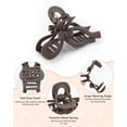 thumbnail image 6 of 4 Pcs Bow Hair Clips Bow Claw Clip for Women Nonslip Large Hair Claw Clips for Thin and Thick Hair Strong Hold Hair Bows, 6 of 7