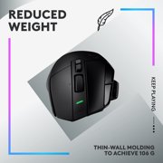 Logitech G502 X PLUS LIGHTSPEED Wireless RGB Gaming Mouse - Optical mouse with LIGHTFORCE hybrid switches, LIGHTSYNC RGB, HERO 25K gaming sensor, compatible with PC - macOS/Windows