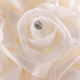 thumbnail image 5 of Beautiful Wedding Bouquet Bridal Bridesmaid Flower wedding bouquet artificial flower rose bouquet white bridal bouquets-Red&White Ribbon, 5 of 5