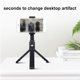 thumbnail image 4 of Phone Selfie Stick Outdoor Photo Shooting Living Streaming Trípode monopié telescópico universal para selfies, blanco Inevent EL4464-02B, 4 of 7