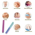 thumbnail image 7 of HUIANER 10pcs 7 Way Nail File and Buffer Block Nail Buffering Files 7 Steps Washable Emery Boards Professional Manicure Tools, 7 of 7