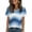 Blue #C, variant on Tie-Dye Tops for Women Summer Short Sleeve T-shirts Colorful Plus Size Casual Graphic Tee Shirt Loose Tshirts (XL, Blue #C)