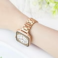 thumbnail image 5 of Metal band Compatible with Apple Watch Band 38mm 40mm 41mm for women, Slim and Thin Stainless Steel Replacement Adjustable Wristband for iWatch Series 9/8/7/6/5/4/3/2/1/SE, Rosegold, 5 of 8