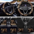 thumbnail image 5 of HUIACONG Aztec Bear Car Seat Covers Car Floor Mats Steering Wheel Cover Full Set Easy to Install 9 Pieces Car Floor Mats All Weather with Anti-Slip Pad Removable Automotive Accessories, 5 of 8