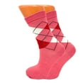 thumbnail image 2 of Ultra-Soft Women's Combed Cotton Crew Socks - 6 Pairs Colorful Printed Everyday Socks (Fits Shoe Size 5-10), 2 of 8
