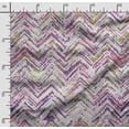 thumbnail image 5 of Soimoi Texture Printed, Japan Crepe SatinFabric, By The Yard 54 Inch Wide, Decorative Sewing Fabric For Dresses, Kimonos, Gowns, Purple, 5 of 5