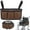 Coffee, variant on Ayprnig Wheelchair Side Bag with Cup Holder, Wheelchair Armrest Pouch Accessories for Walker, Rollator, Electric Scooter Wheelchairs, Fits Walkers for Seniors and Handicap