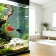 thumbnail image 5 of Cueva decorativa para acuario con escondite para peces | Túnel realista para gambas | Refugio para peces pequeños y gambas enanas | Zona de alimentación y descanso para el hábitat del acuario, 5 of 5