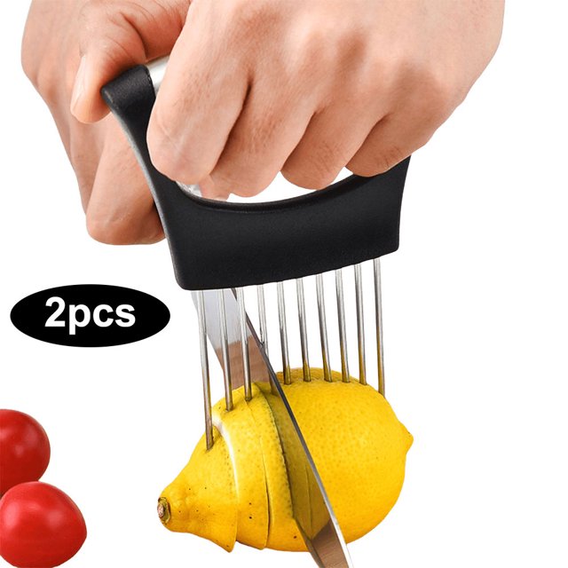 Soporte para Cortador Cebolla Rebanadas Con Antideslizante Utensilios