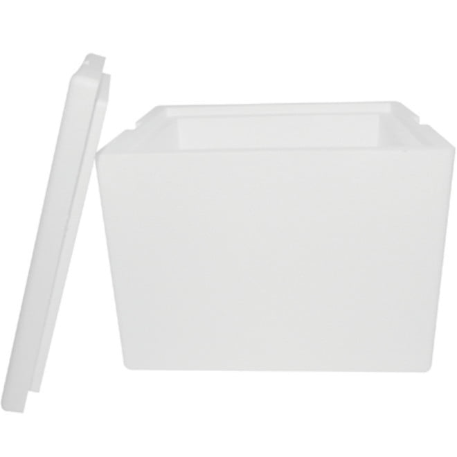 Box Partners Insulated Foam Containers 12" x 10" x 9" White 1/Case 229F