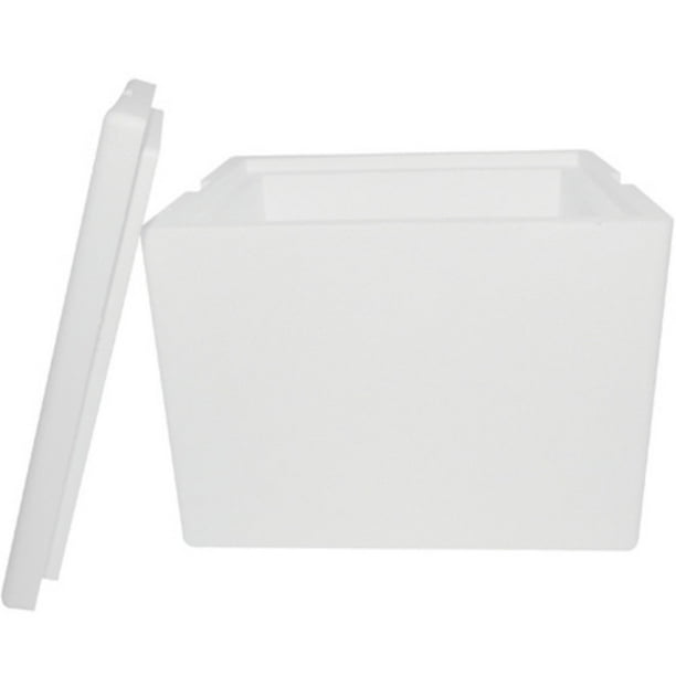 Box Partners Insulated Foam Containers 12" x 10" x 9" White 1/Case 229F