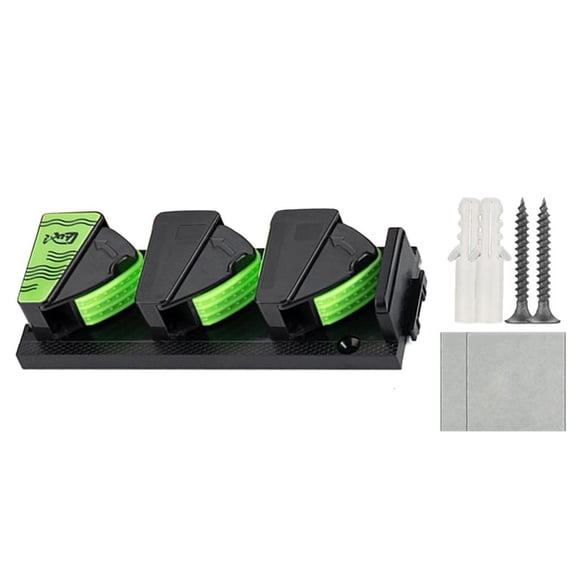 MOMOJIA Space Saving Wall Mounted Fishing Rod Holder Vertical Rod Storage Rod Organizers