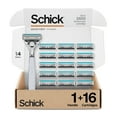 thumbnail image 1 of Schick Quattro Titanium for Men With 1 Razor and 16 Razor Blades Refills, 1 of 7