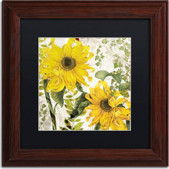 Trademark Fine Art "Carina I" Canvas Art by Color Bakery, Black Matte, Wood Frame