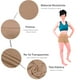 thumbnail image 5 of Short Licra Mujer, Beige, Corto, Unitalla, Deportivo, Dama, Atlético, Boxer, Entrenamiento, Pantalones Cortos, Biker, 5 of 5