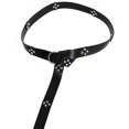 thumbnail image 1 of Medieval Viking Pirate Leather Ring Belt Steampunk Long Loop Knot Waistband Men Larp Knight Costume Cosplay Accessory For Adult, 1 of 4