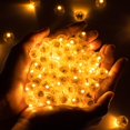 thumbnail image 4 of AVEKI 100pcs Orange Flash Balloon Light with Loop for Hanging,Mini Ball Lights Led Drinks Lights Round Tiny Light for Paper Lanterns Balloons Birthday Party Event Wedding Decoration A0514, 4 of 8