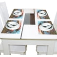 thumbnail image 4 of Ryvnso Placemats Set of 4 Mushroom House View Dining Mats Heat-Resistant Non-Slip Washable Table Mat, 4 of 8
