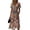 Saffron, variant on Dresses for Women A-Line Midi Short Sleeve V-Neck Wrap Spring Dresses Casual Summer Dress Beach Vacation Sundress