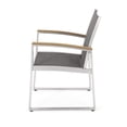 thumbnail image 5 of Contemporary Patio Dining Chairs with Mid - century Vibe/Great for Outdoor Abode, 5 of 6