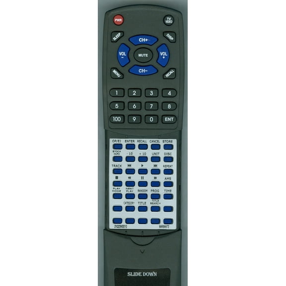 Replacement Remote for MARANTZ ZK223W0010, RTZK223W0010, RC870CC, CC870