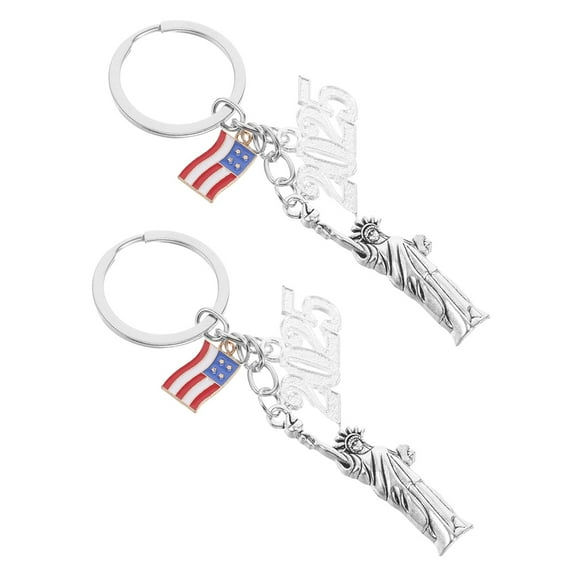 WHAMVOX 2 Pcs Hanging Statue of Keychain Souvenirs