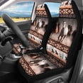 thumbnail image 3 of Pzuqiu Galloping Horses Automotive Vehicle Cushion Washable Car Seat Covers Full Set Interior Accessories Polyester Automobile Seat Cover Sets, 3 of 10