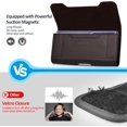 thumbnail image 4 of LAPTOM MAX 1 Leather Phone Holster with Metal Belt Clip and Card Holder, Fits 17 16 15 14 13 12 Pro Galaxy S25 S24 S23 S22, Medium, Coffee, 4 of 7