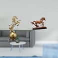 thumbnail image 2 of Figura de escritorio,Estantería con estatua de caballo para escritorio,oficina y decoración del hogar.,Figura decorativa de escritorio de resina para decoración del hogar,Figura de, 2 of 8