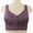 Purple, variant on ZAZYULZ Moona Bra for Senior Front Closure Breathable Bra for Seniors Wirefree Bras for Older Women(Black,40)