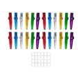 thumbnail image 4 of 24 piezas Kazoo Kazoos Instrumentos musicales Armónica Premio Instrumentos musicales Flauta de boca con diafragmas de flauta Kazoo para violín, 4 of 8