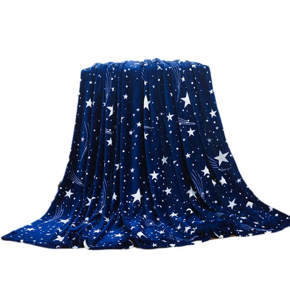Bouanq Fleece Blanket Plush Throw Fuzzy Lightweight (Size 27"x39") Super Soft Microfiber Flannel Blankets for Couch, Bed, Sofa Ultra Luxurious Warm and Cozy